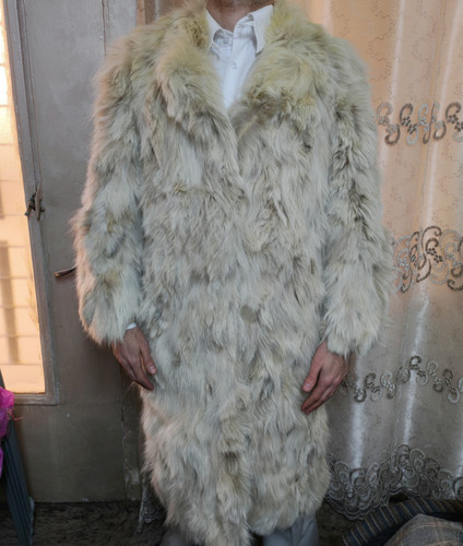 Cappotto lungo pelliccia - , di