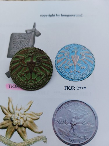 Ww1 kappenabzeichen tiroler - kappenabzeichen,