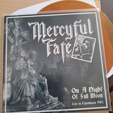  Mercyful Fate On A Night Fullmoon Live 82 Handnumbered Yellow!King Diamond 