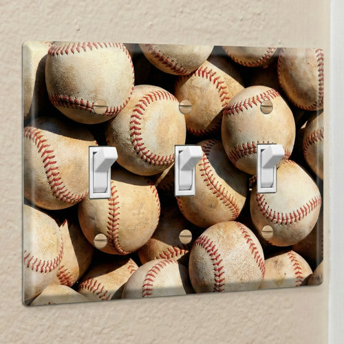 Vecchio baseball triplo - vecchio,