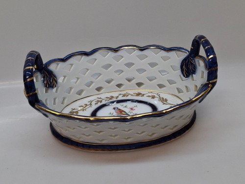 Cestino traforato ceramica - cestino,