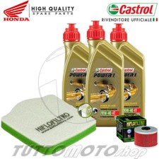 Tagliando HONDA XL 600 RM-LM 1985 1986 1987 / Kit Olio Castrol 10W40 Filtri
