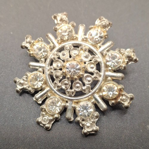 Vintage silver tone metal - silver, &