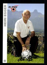 Heiri Egger Autogrammkarte FC