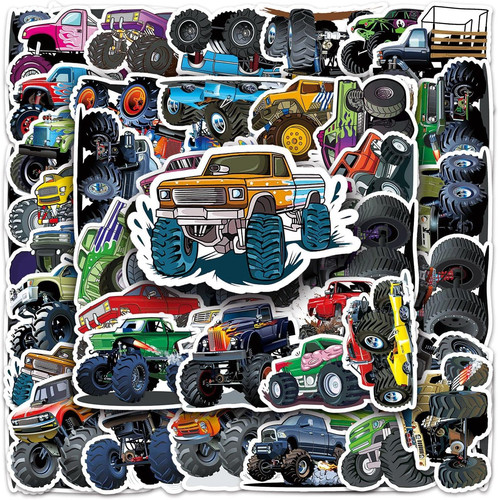 Adesivi monster truck per - 50,