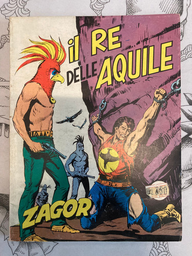 Zagor scritta rossa re - rossa, il