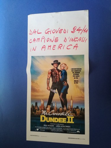Locandina crocodile dundee - locandina,