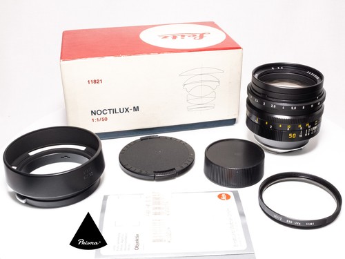 Leica noctilux f1 nero - mm,