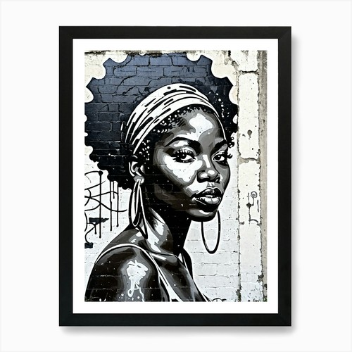 Quadro vintage graffiti murale - vintage,
