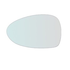 Vetro specchio nudo adesivo - vetro,