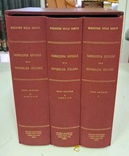 Farmacopea ufficiale della Repubblica Italiana - Nona edizione 1985 ist. poligr.