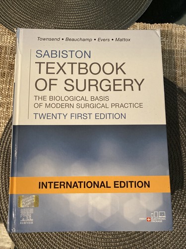 Sabiston textbook surgery - textbook, of