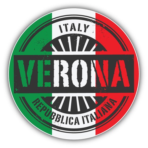 Adesivo auto verona italia - adesivo,