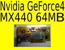 Nvidia GeForce4 MX440 64MB AGP