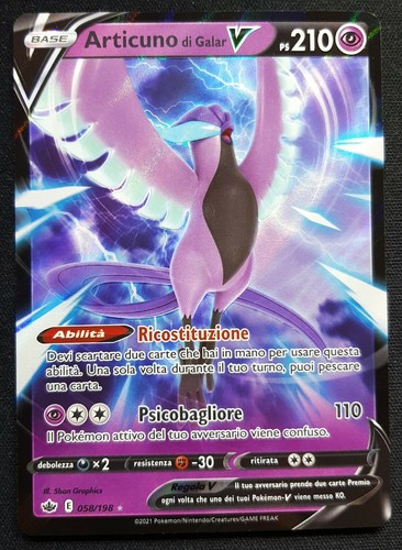 Articuno galar 058 - di,