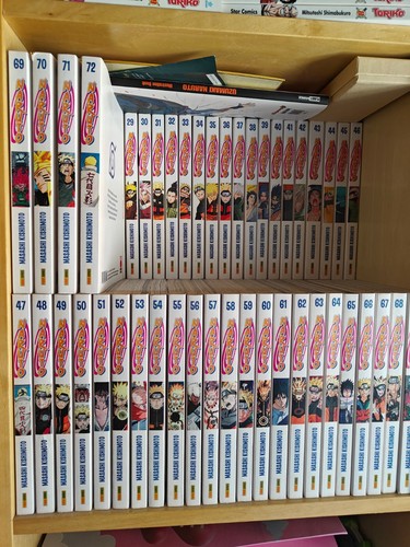 Naruto collezione manga