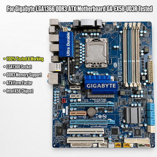 Per gigabyte lga1366 ddr3 atx - gigabyte,