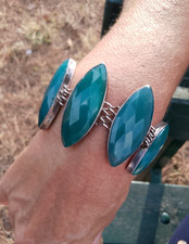 Bracciale Arg.925  Agata Imperiale Grande