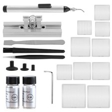 2 x (BGA Reballing riscaldamento diretto stencil pasta saldante sfere stazione St4405