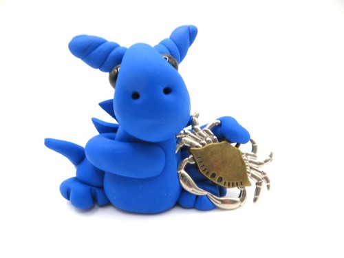 Drago argilla blu con - drago,