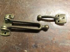 GANCIO SICUREZZA CHIUDI BLOCCA  PORTA INGRESSO LUCCHETTO SPIONCINO BRONZO