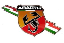 Distintivo 500 e Punto Abarth