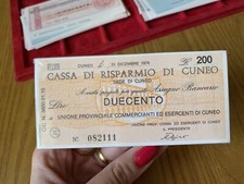 MAZZETTA 100 MINIASSEGNI CASSA