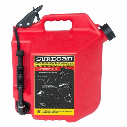 Surecan sur50g1 gas can - gas, for