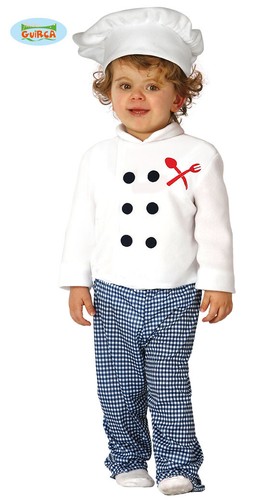 Costume carnevale baby chef - baby,