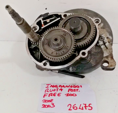 Ingranaggi ruota posteriore - ruota,