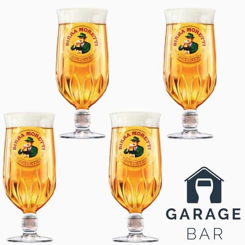 Set birra moretti pint - set,