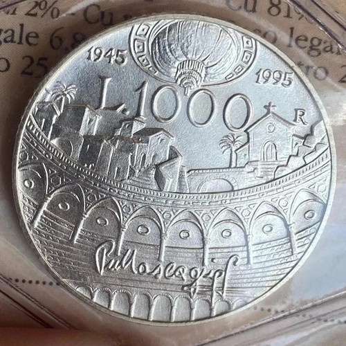 1000 lire 1995 - 1995, mascagni