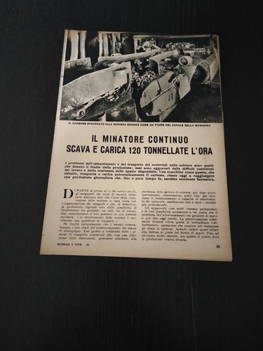 1952 minatore continuo - il,