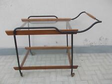 ANTICO CARRELLO PORTABEVANDE  PORTALIQUORI ANNI 70 DESIGN MODERNARIATO