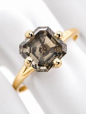 Anello con diamante fancy 83 - anello,