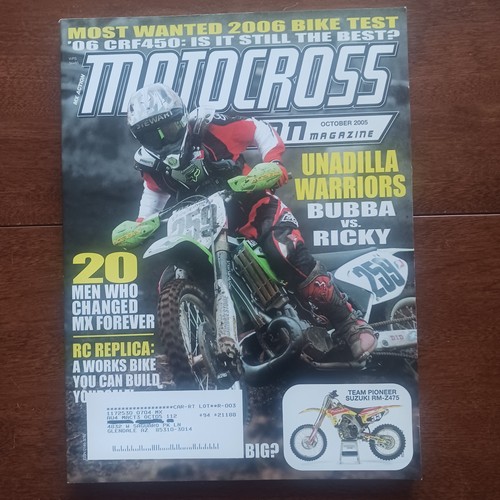 Motocross action october 2005 - action,