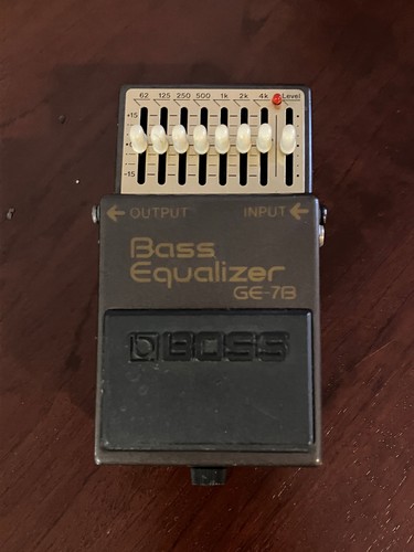 Vintage pedal boss bass - boss, ge-7b