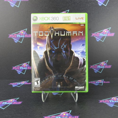 Too human xbox 360 completa - too,