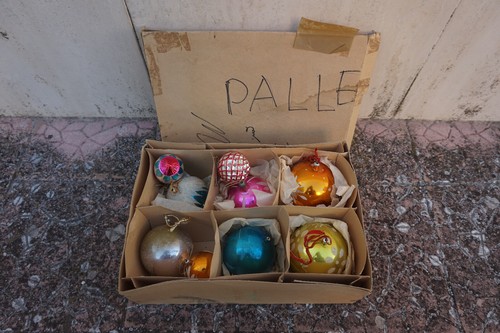 Lotto vintage palle palline