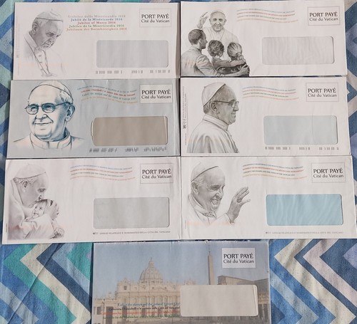 Francobolli vaticano papa - vaticano,