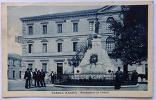 Cartolina Gerace Marina monumento caduti Reggio Calabria T11