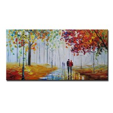 Coltello tavolozza fatto a