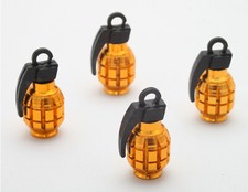 4x Tappi Valvola Granata Mano