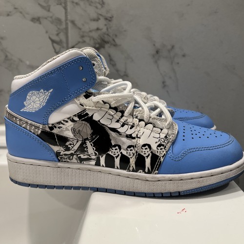 Jordan unc blu basse - 1,