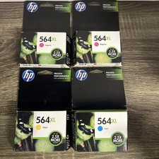 4 Genuine HP Printer Ink exp