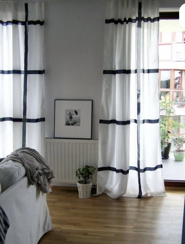 Coppia tende ikea - tende, marmorblad