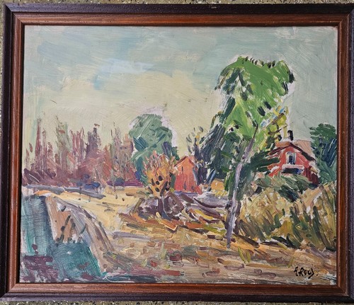 Quadro paesaggio vintage - paesaggio,