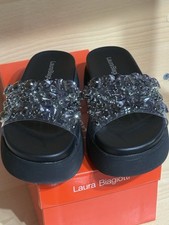 Scarpe Laura Biagiotti N.38 Estate Estive Shoes Comode Sabot Sandali Donna