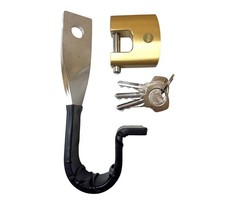 Antifurto Blocca Ruota In Acciaio +?Per Piaggio Vespa 50 Special, ET3