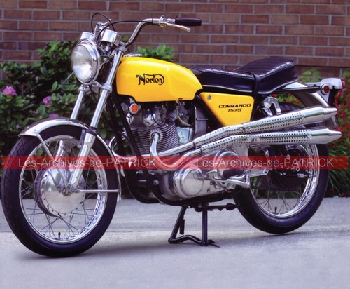 Norton 750 commando 1969 - s,